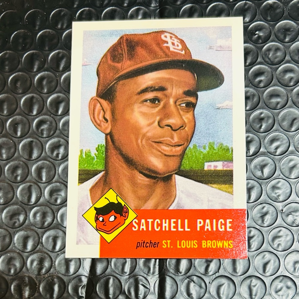 1953 SATCHEL PAIGE Topps Rookie Archive ‘96 Novelty Card MINT Cond! Grade Up!!